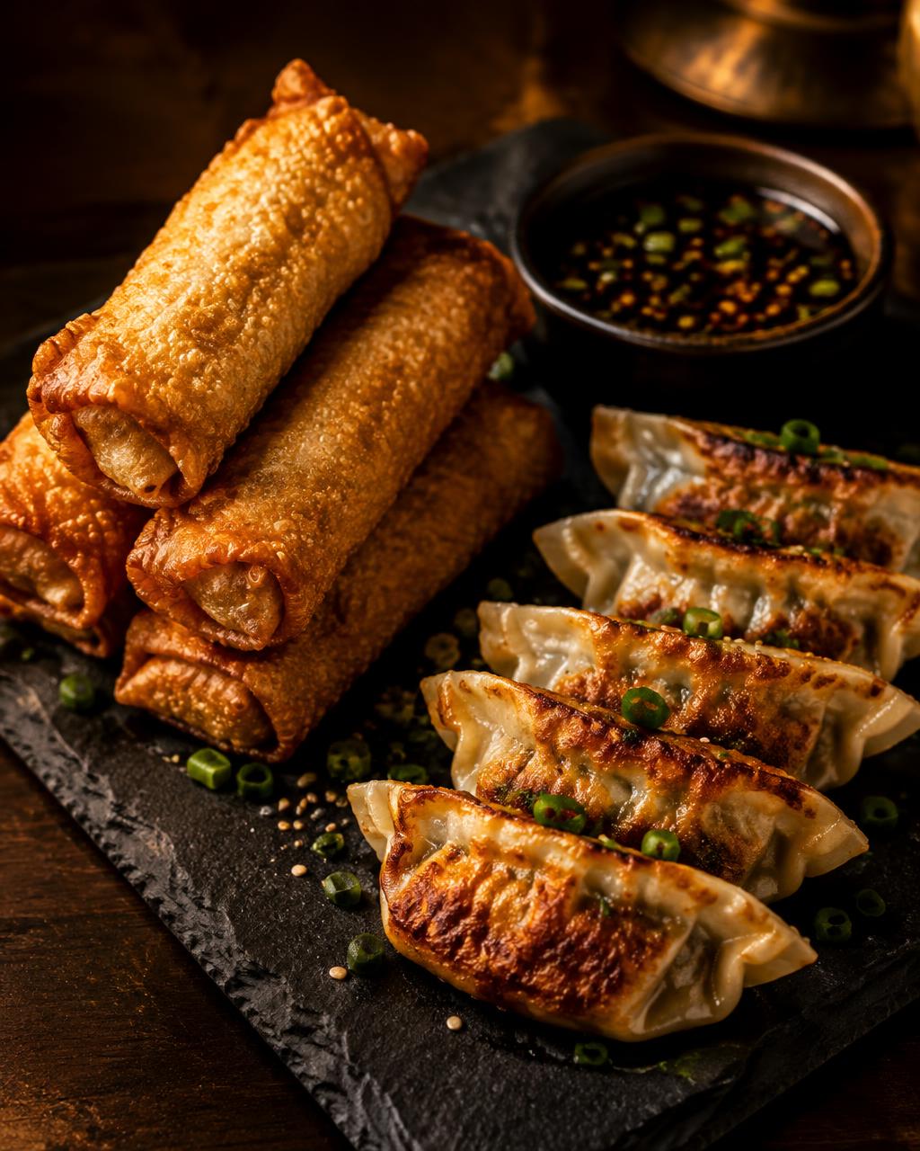 Egg Rolls & Pot Stickers